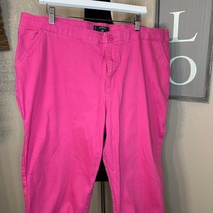 22W Pink Capri Riders by Lee